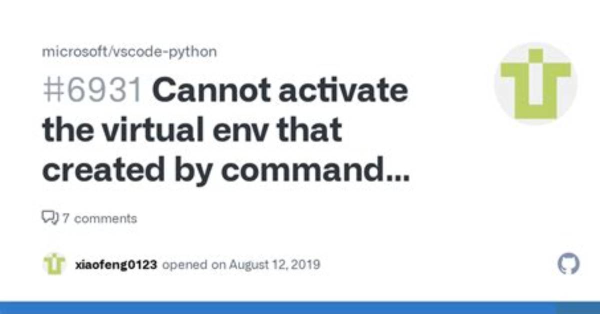 Issue with Virtualenv - Cannot Activate