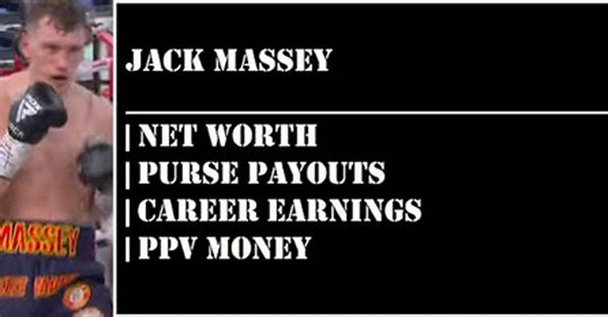Jack Massey Net Worth