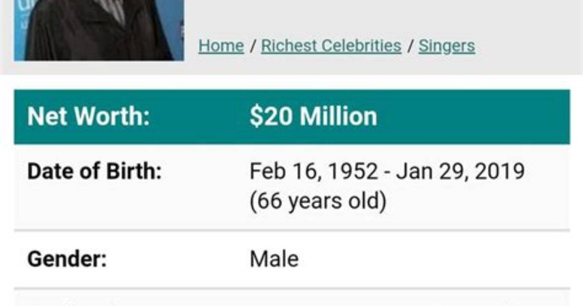 James Ingram Net Worth