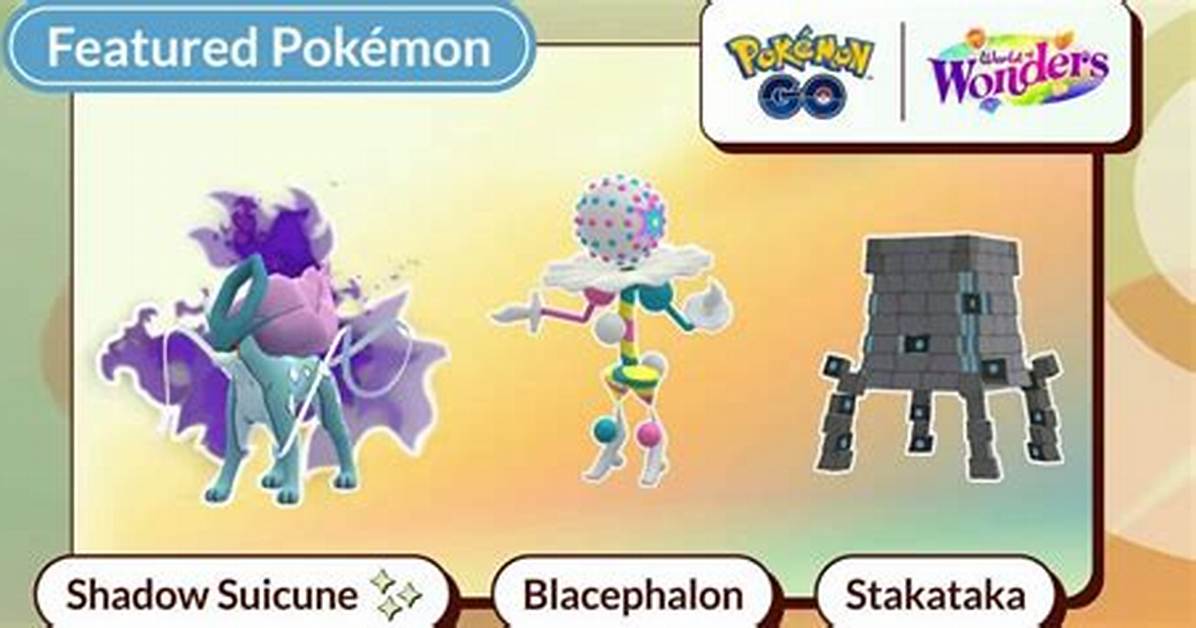 January 2024 Leaks, Stakataka and Blacephalon Debut, New Ultra Beasts Event in Pokémon Go