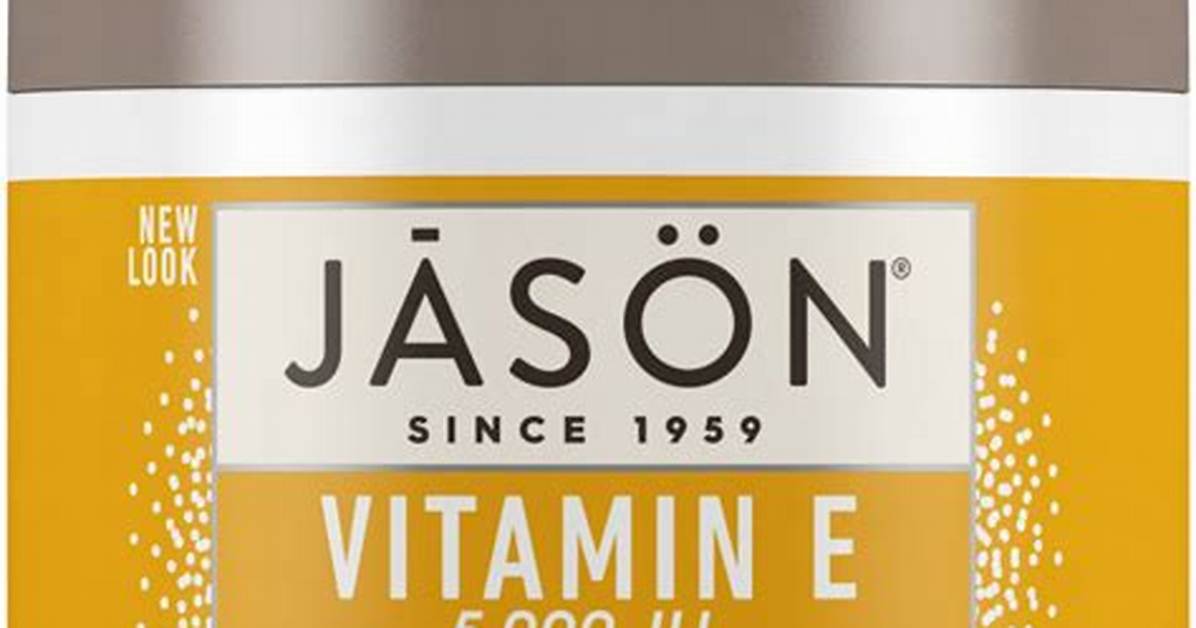 Jason Vitamin E Cream with Avocado Oil Benefits Lines and Wrinkles