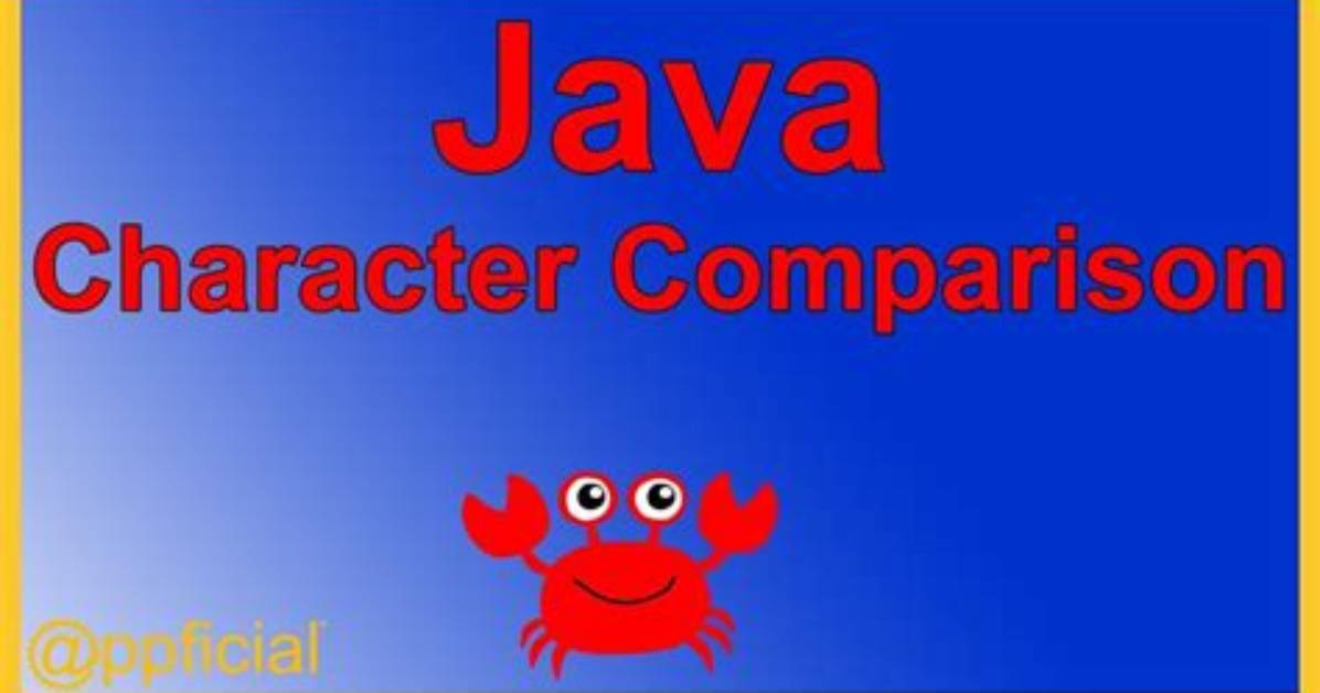 Java Char Comparison Does Not Seem to Work [Duplicate]
