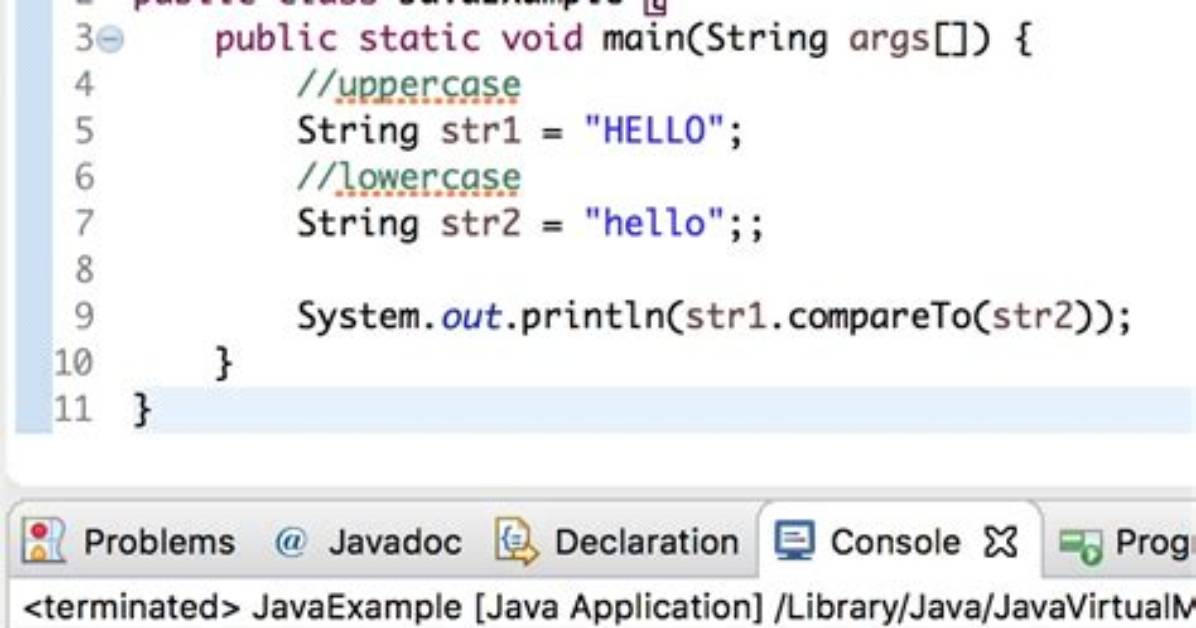 Java Get String Compareto as a Comparator Object