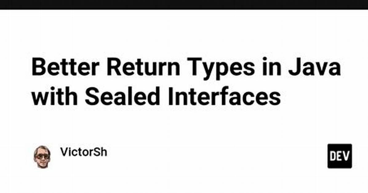 Java Interfaces and Return Types