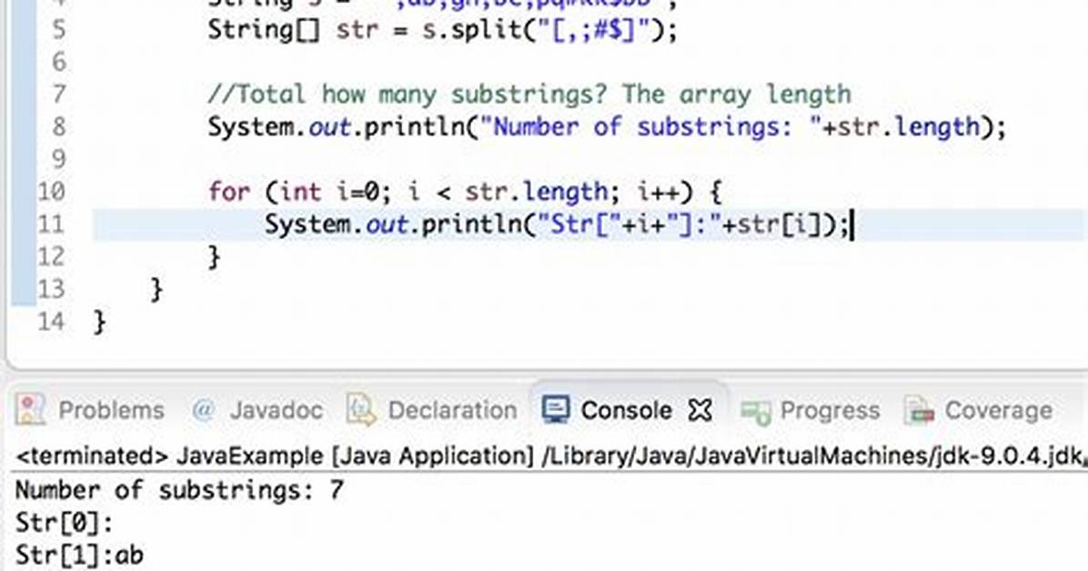 Java Split String to Array [Duplicate]