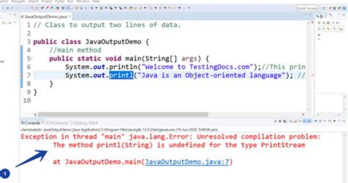 Java: Unresolved Compilation Problem