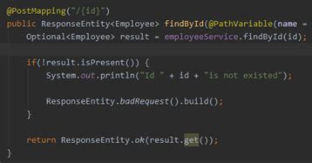 Java. Util. Nosuchelementexception: No Value Present - Error - Optional. Get in Junit Testing with Spring