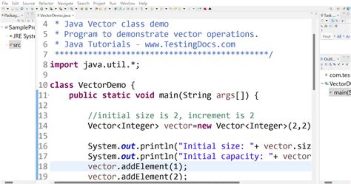 Java. Util. Vector - Documentation for Bmc Ami iStrobe Web 23.02