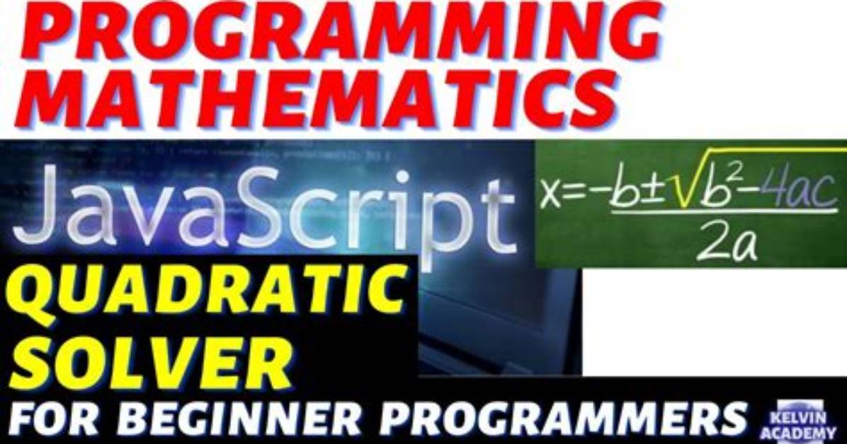 Javascript Equation Solver Library