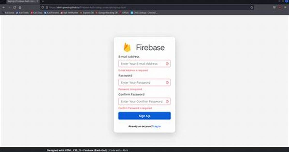 Javascript Firebase. Auth(). signInWithEmailAndPassword Not Be Able to Get Success Event