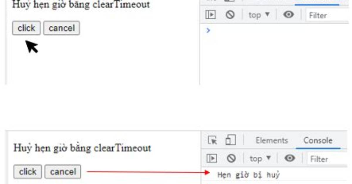 Javascript: Is It Ok to Call Cleartimeout Before Settimeout?