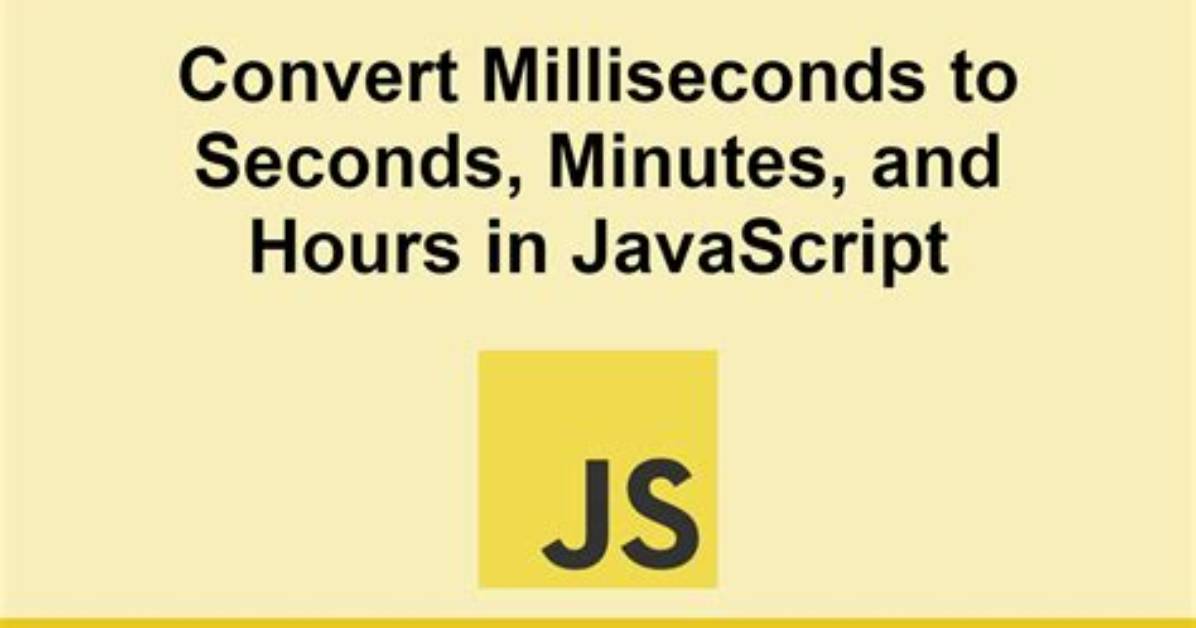 Javascript Seconds to Minutes and Seconds