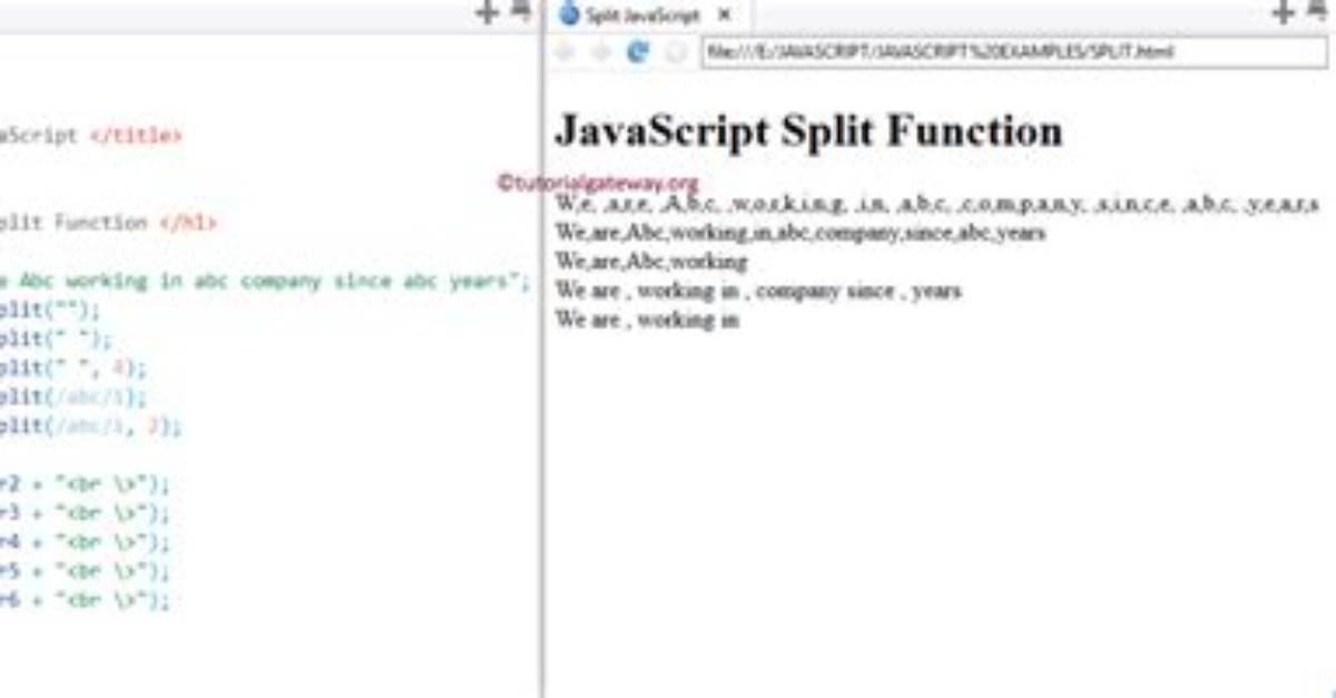 Javascript Split Regex Question