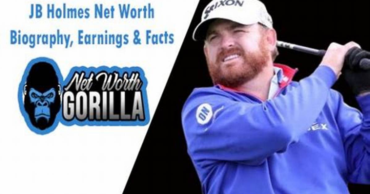 Jb Holmes Net Worth 2024