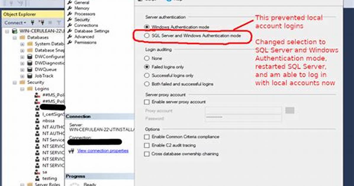Jdbc. Sqlserverexception: Login Failed for User for Any User