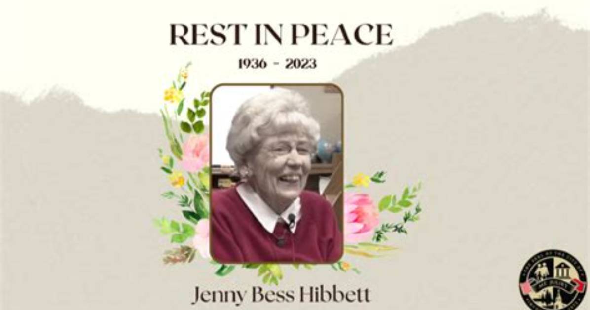 Jenny Bess Hibbett Died: Mt. Juliet Tn First Female Mayor Has Passed Away