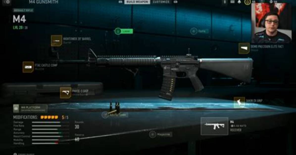 Jgod Reveals No Recoil M4 Loadout for Modern Warfare 2