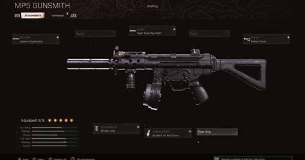 Jgod Reveals the Best Cw Mp5 Loadout for Warzone Season 4