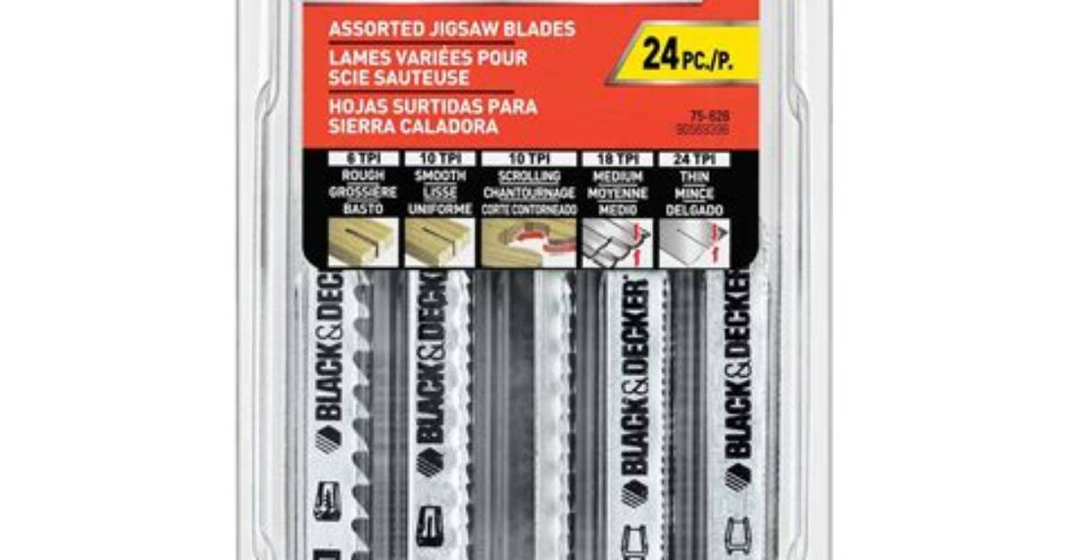 Jigsaw Blades Black and Decker