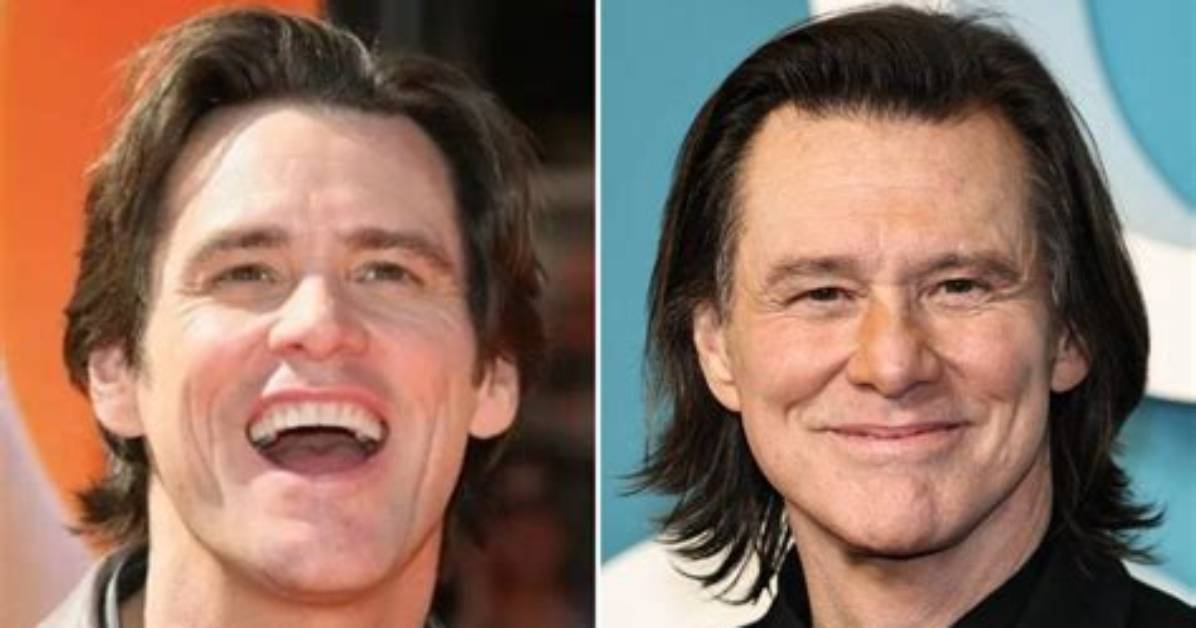 Jim Carrey Looks a Lot Younger After Shaving off His Bushy Beard