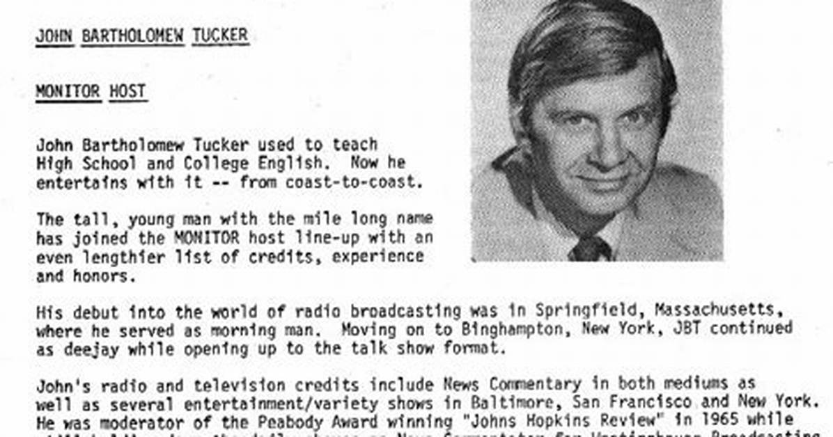 John Bartholomew Tucker