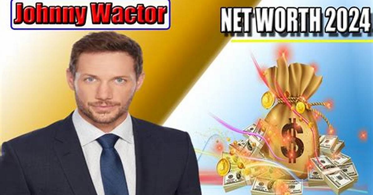 Johnny Wactor Net Worth