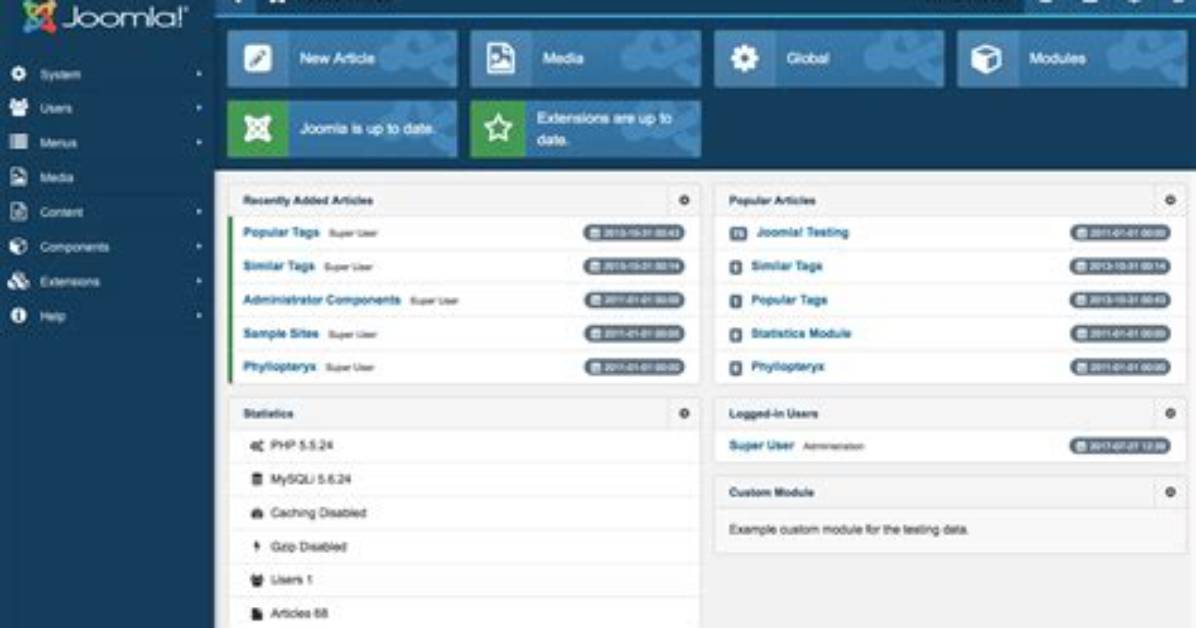 Joomla Not Showing Articles