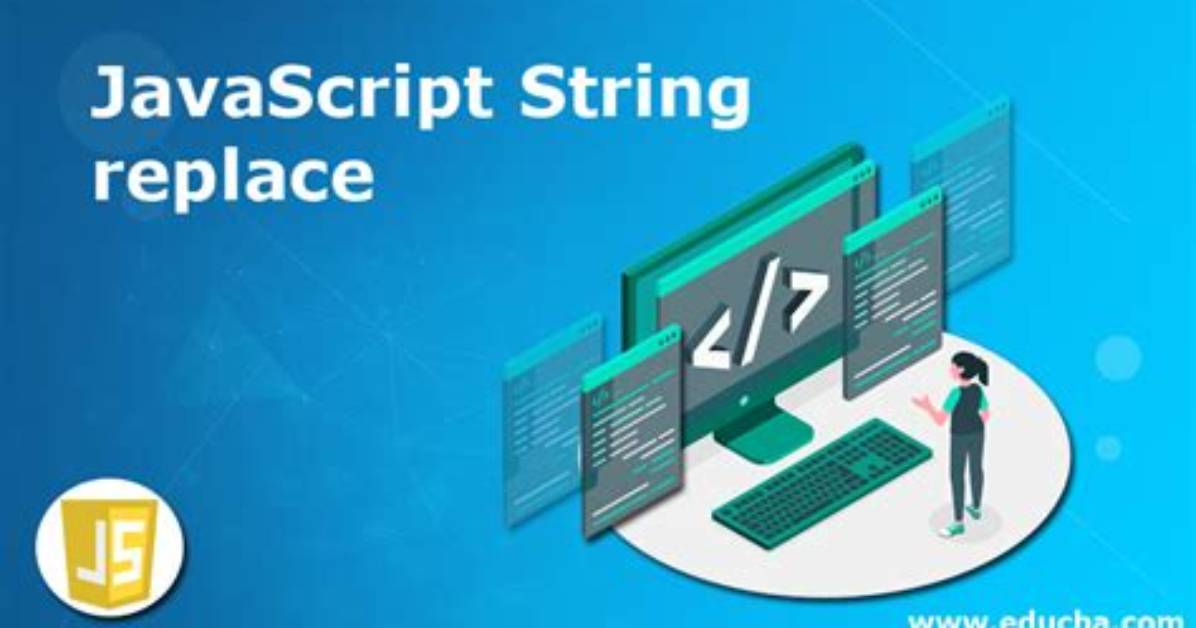 Js Replace Not Working on String [Duplicate]