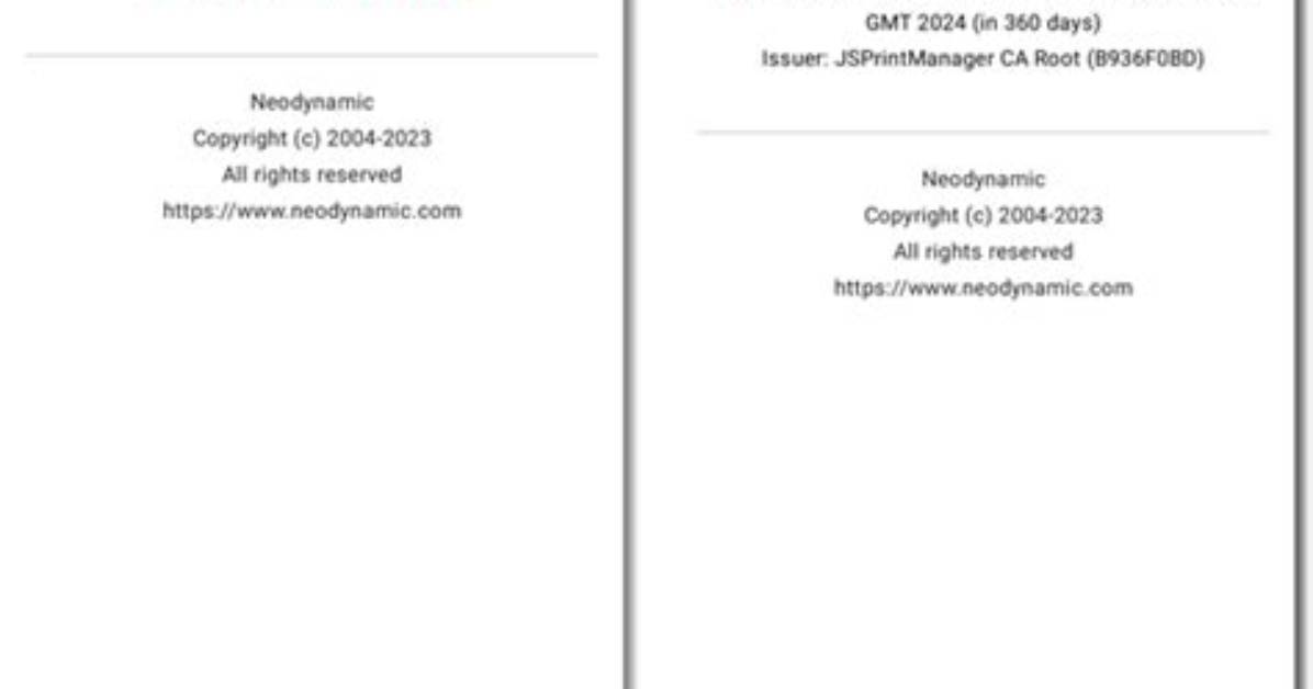 Jsprintmanager Unable to Print Without Client App