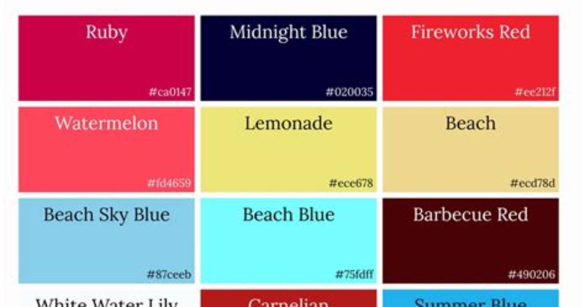 July Colors