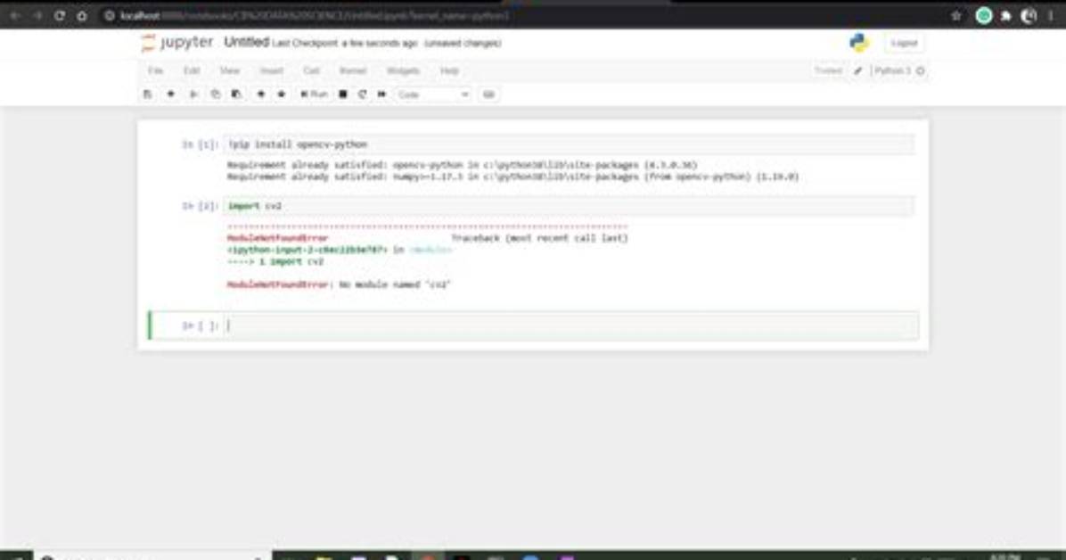 Jupyter Notebook Python Error While Importing Spacy: No Module Named Click. _Bashcomplete