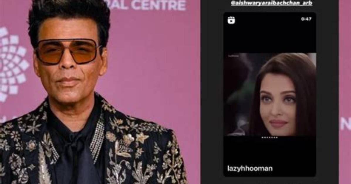 Karan Johar Drops Clip from Adhm Ft Aishwarya Rai-Ranbir Kapoor; Gushes over Actress’ Eyes and Beauty