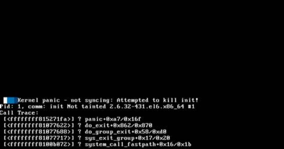 Kernel Panic Not Syncing: Attempted to Kill Init! Exitcode=0X00000100 (Ubuntu 18.04Lts)