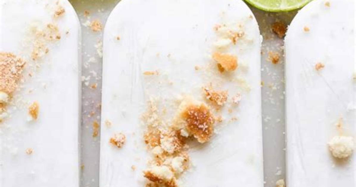 Key Lime Pie Popsicles