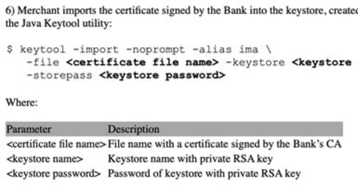 Keytool Error: Java. Lang. Exception: Failed to Establish Chain from Reply