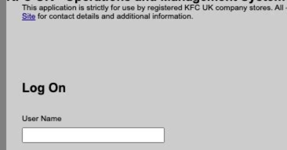Kfcuk. Macromatix. Net Login Safely, Analysis & Comments