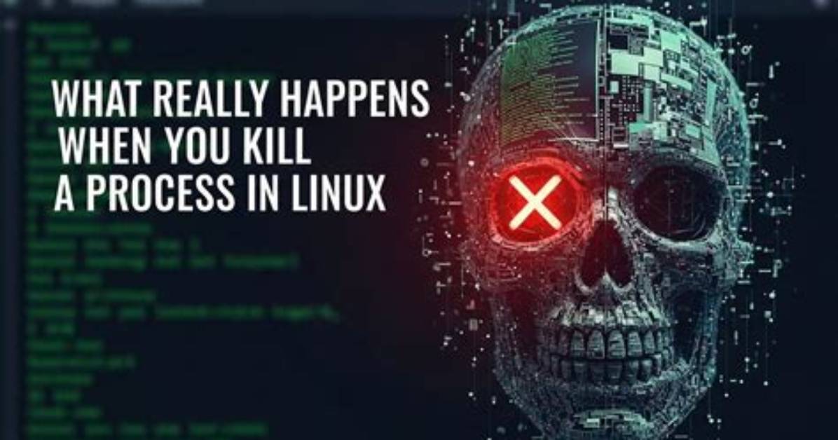 "Kill " Not Really Killing the Process, Why?