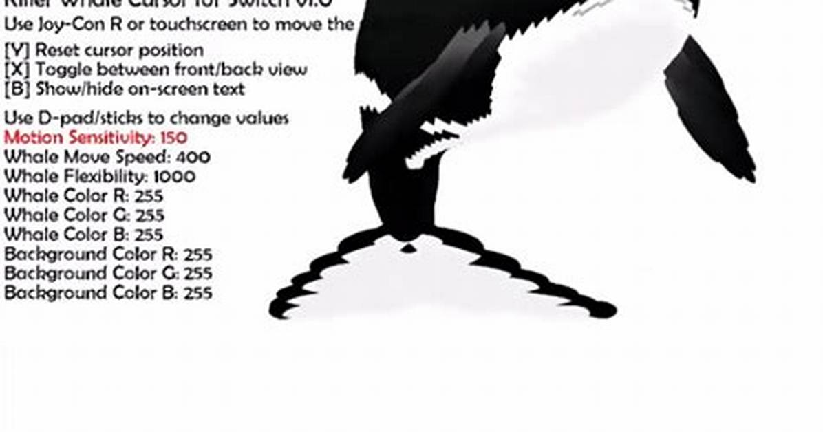 Killer Whale Cursor Switch - Gamebrew