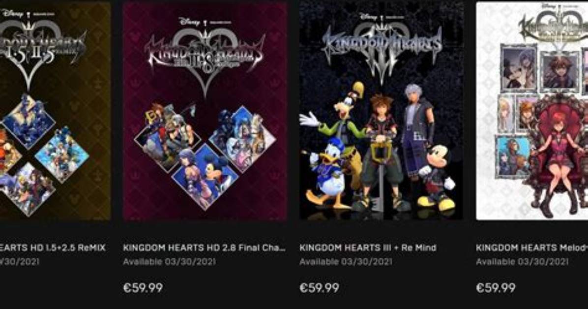 Kingdom Hearts Epic Games Store Exclusivity Explained