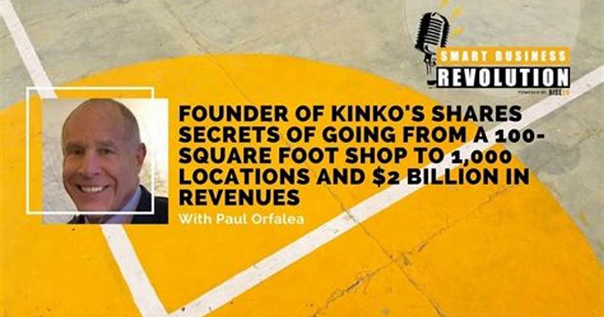 Kinkos Founder Net Worth – Phone Number, House Address, Wiki