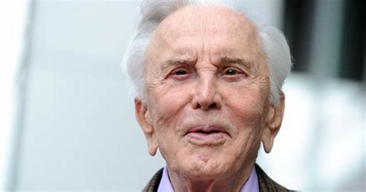 Kirk Douglas Net Worth, Age: Bio-Wiki, Weight, Wife, Kids