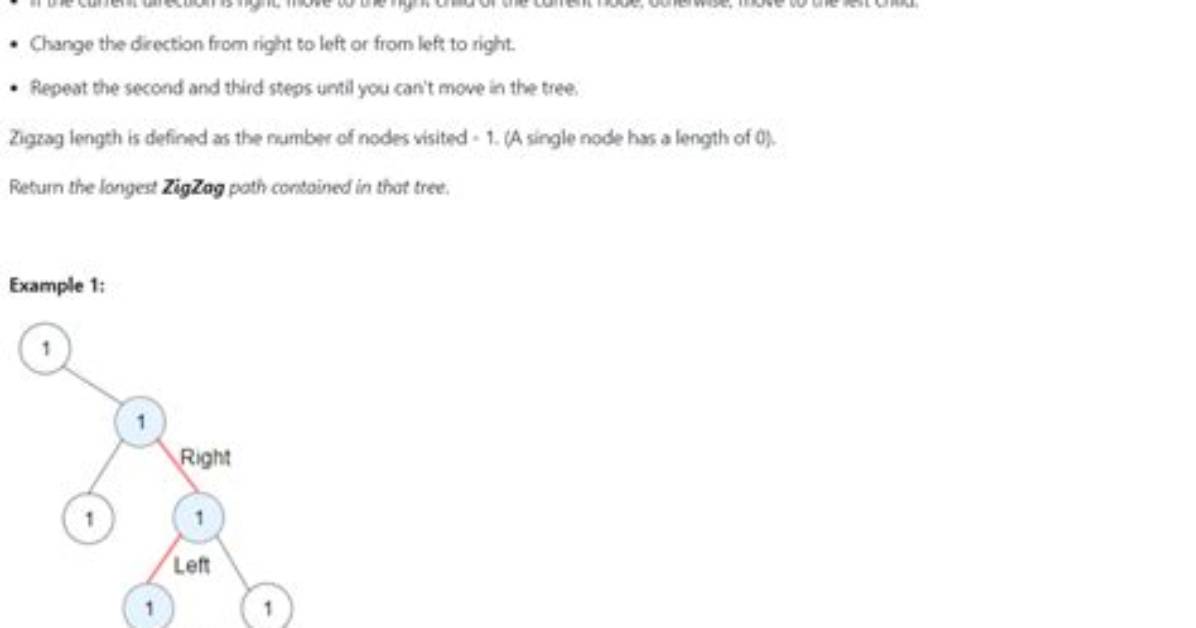 Kotlin Longest Zigzag Path in Binary Tree