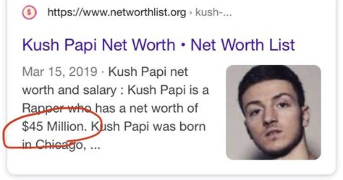 Kush Papi Net Worth 2024
