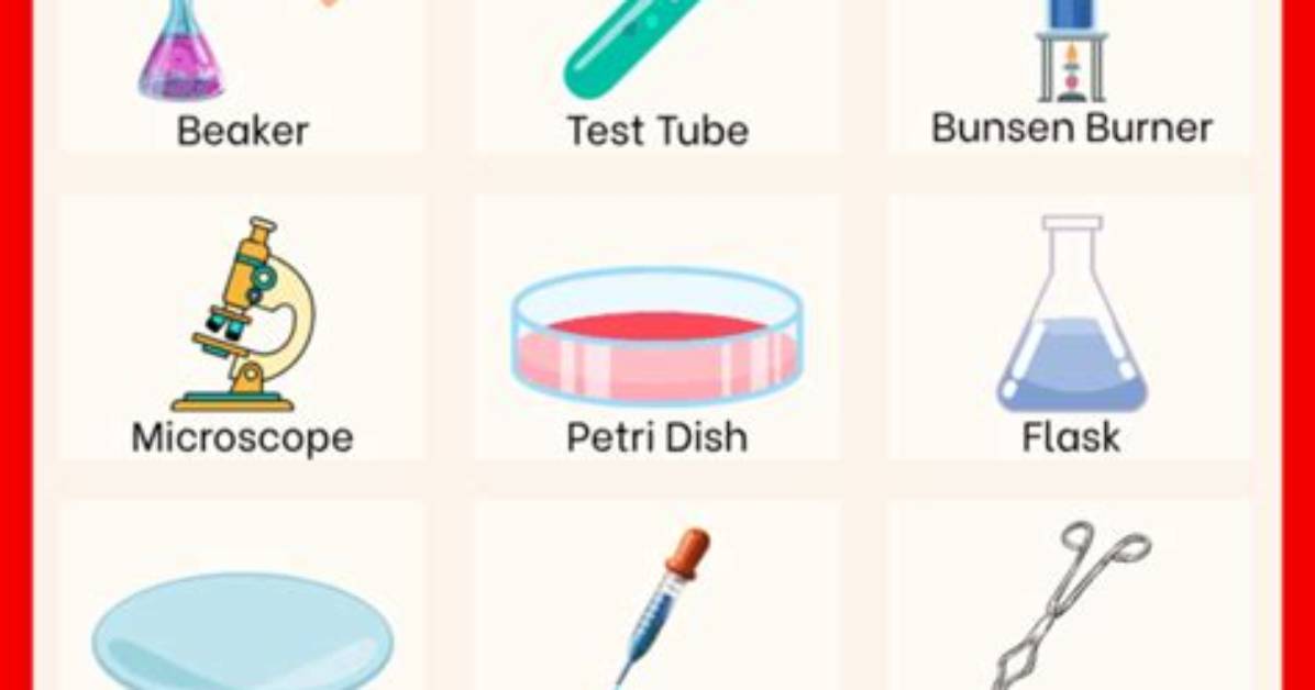 Lab Equipment - Names Quiz