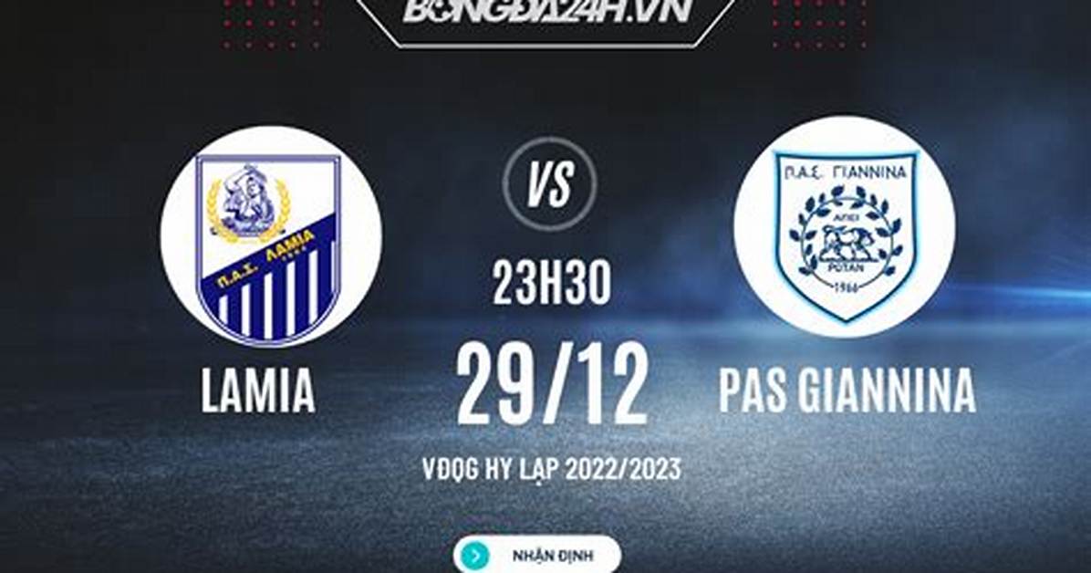 Lamia vs Giannina Prediction, Head-to-Head, Live Stream Time, Date, Team News, Lineups Odds, Stats, Tips, and Betting Trends, Where to Watch Live Greek Super League 2022 Today Who Will Win Match Details – December 29