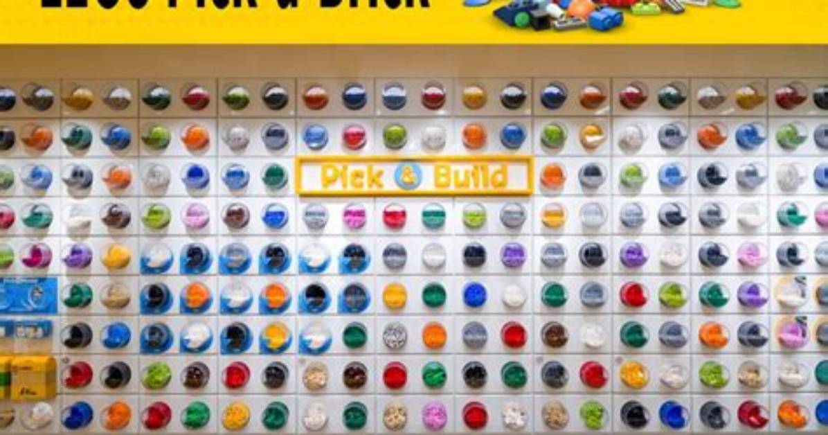 Lego Pick a Brick Wall