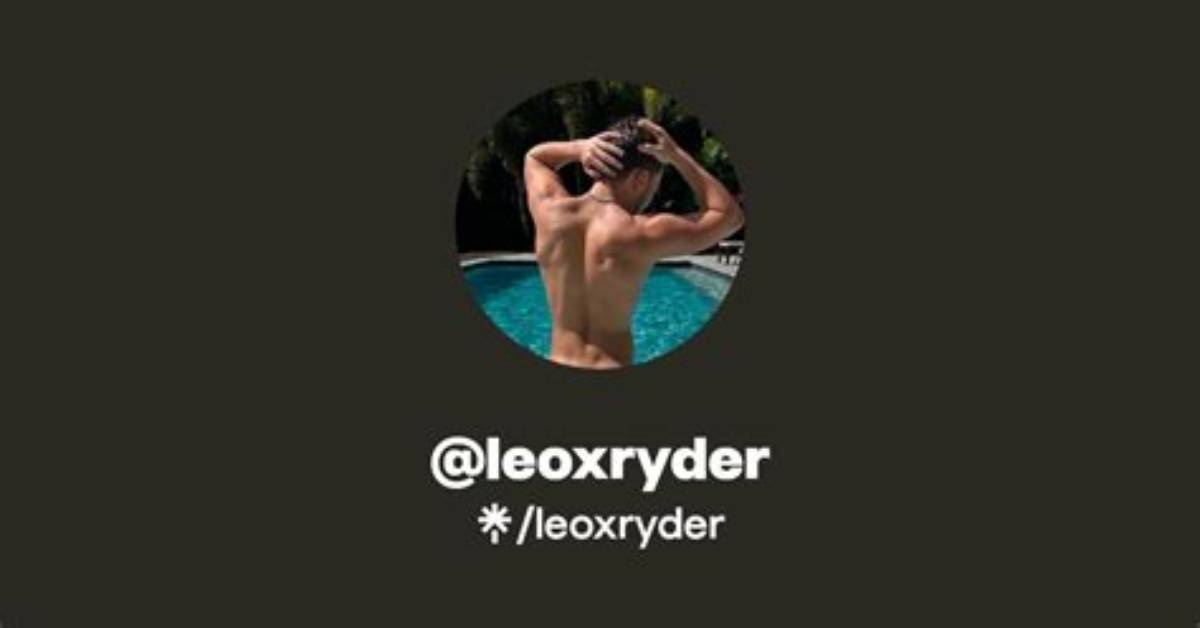 Leo Ryder: the Rising Star in the Entertainment Industry