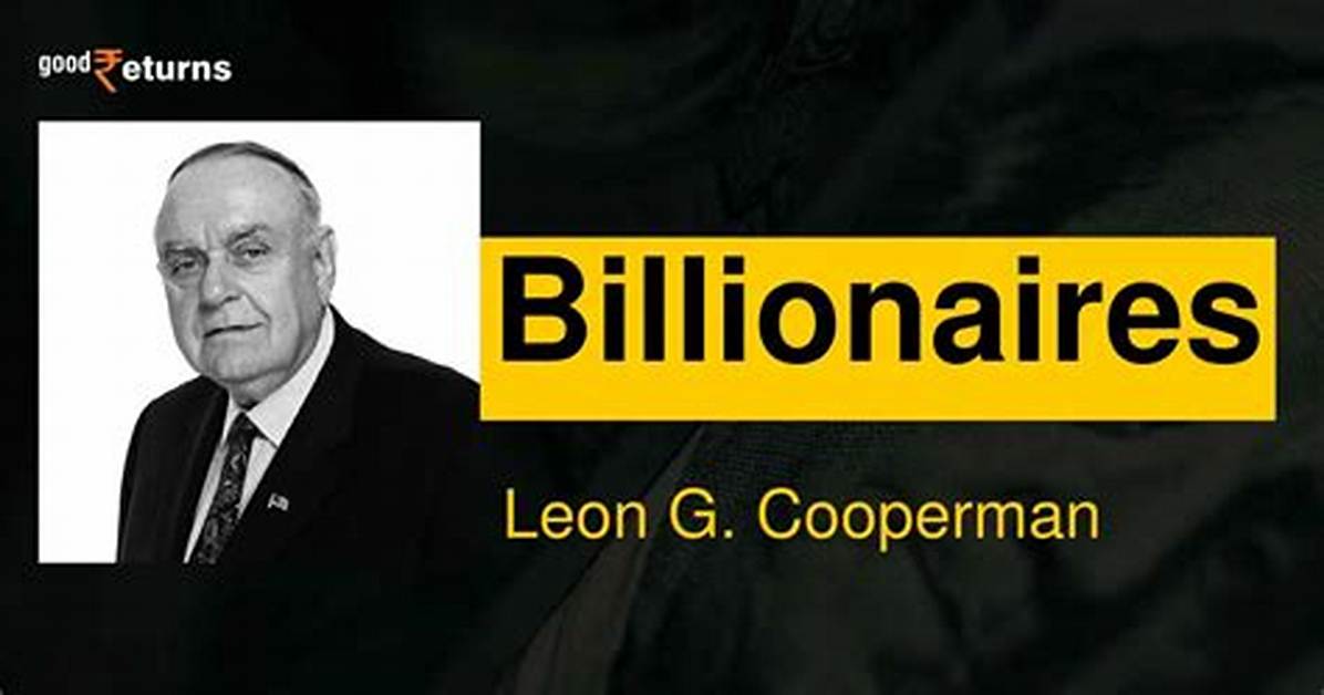 Leon G. Cooperman Net Worth