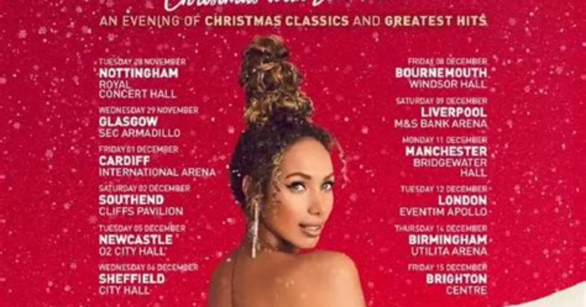 Leona Lewis' 2023 Christmas with Love Tour: Tickets, Tour Dates and Venues Revealed