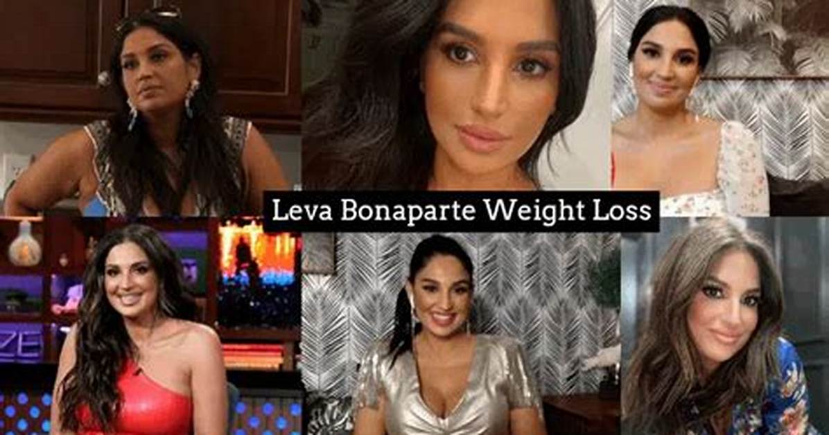 Leva Bonaparte’s Weight Loss: a ‘Flab to Fab’ Journey That Inspired Many